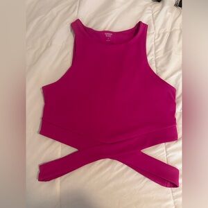 Fuchsia pink EXPRESS crop top NWT MAKE AN OFFER!